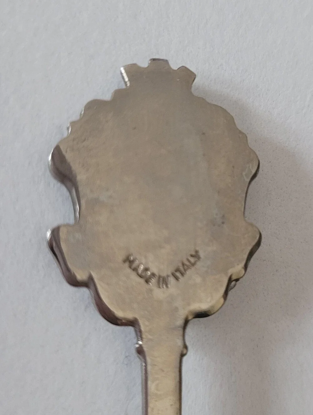 Vintage Italian Nassau Bahamas Enamel Souvenir Spoon Sailor Made in Italy